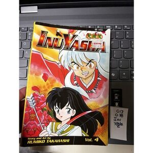 InuYasha Vol 4 Manga Rumiko Takahashi‎ Viz Media English Graphic Novel Yellow